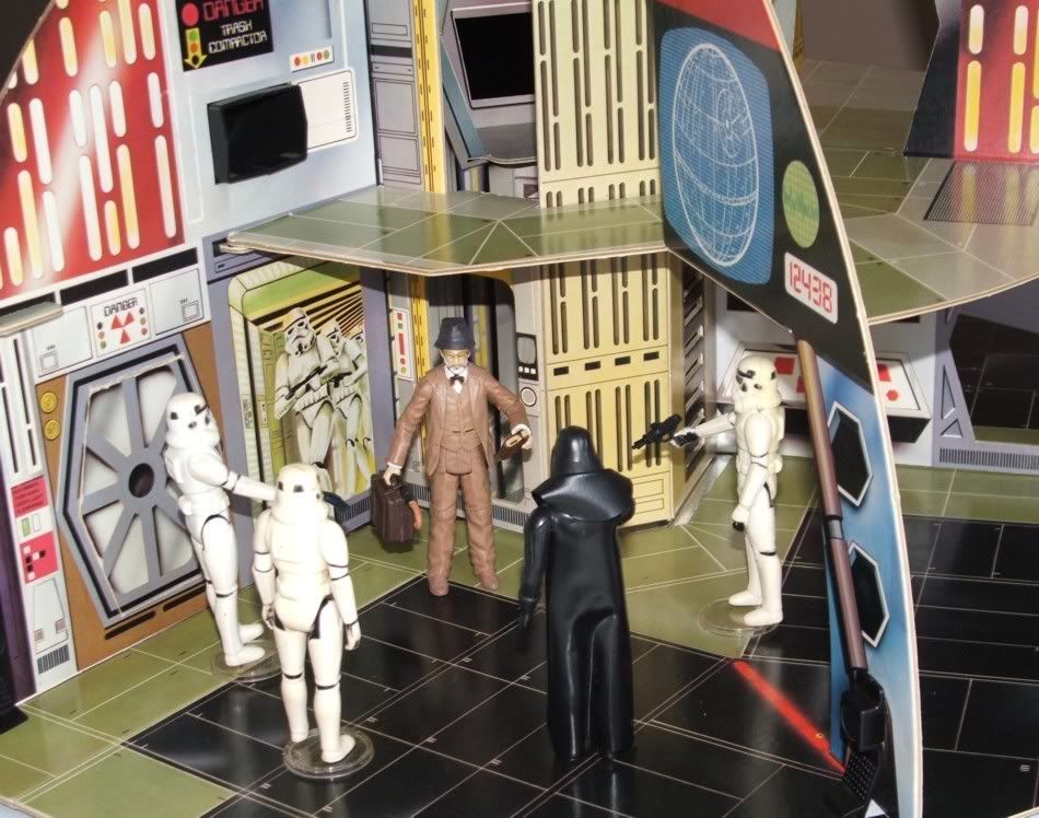 star wars double takes death star playset